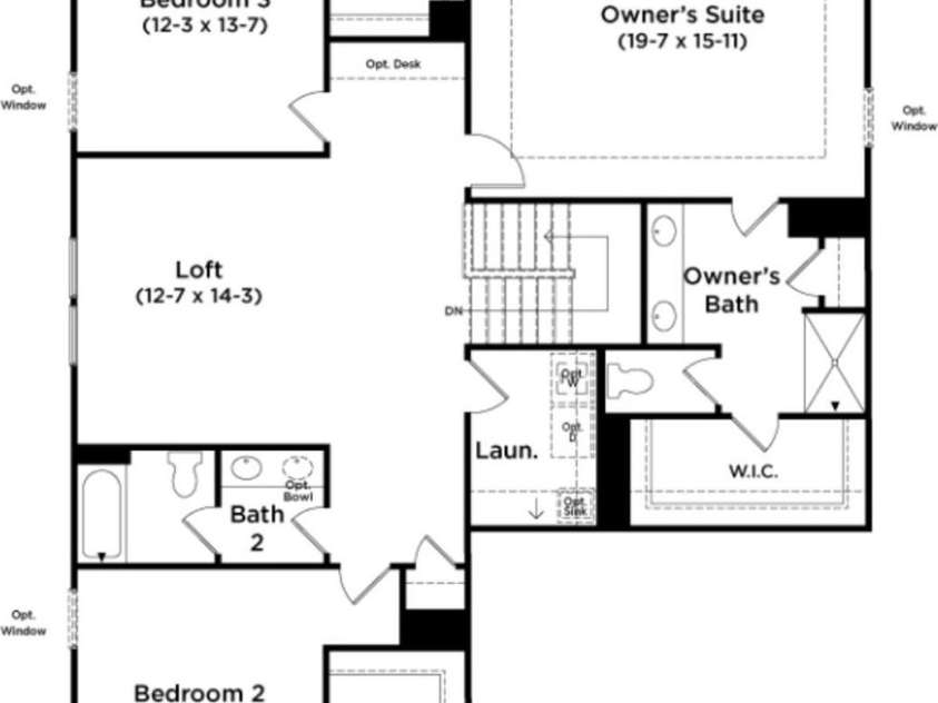 1288 Aft Lane, York, SC 29745.  MLS# CAR4404713, YatesRealty ID 37228. Floor Plan Schematic