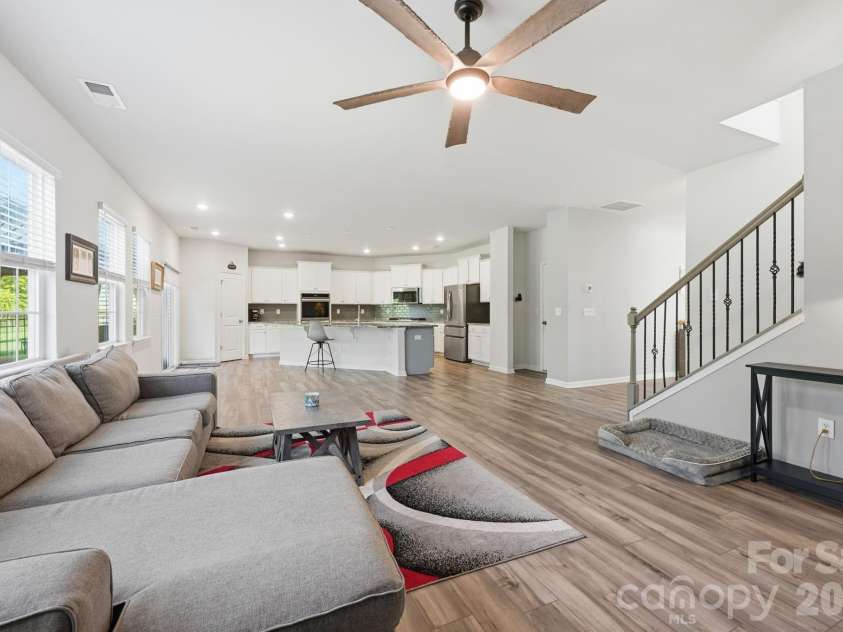 328 Kennerly Center Drive, Mooresville, NC 28115.  MLS# CAR4404811, YatesRealty ID 37231. Open Floor Plan