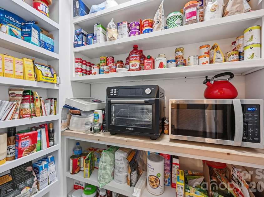 1367 Roundstone Road, Sherrills Ford, NC 28673.  MLS# CAR4401103, YatesRealty ID 37246. Pantry