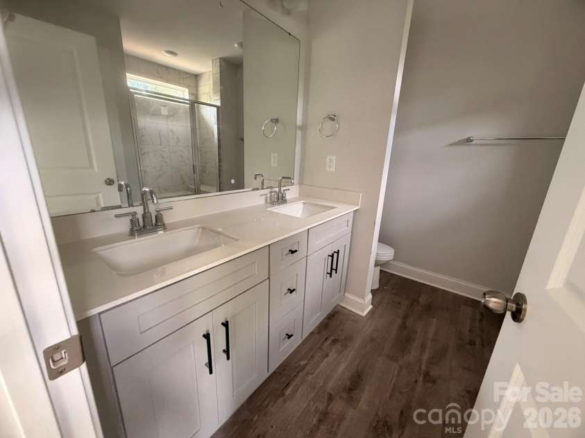 4371 Black Court, Harrisburg, NC 28075.  MLS# CAR4375352, YatesRealty ID 37247. Primary Bathroom
