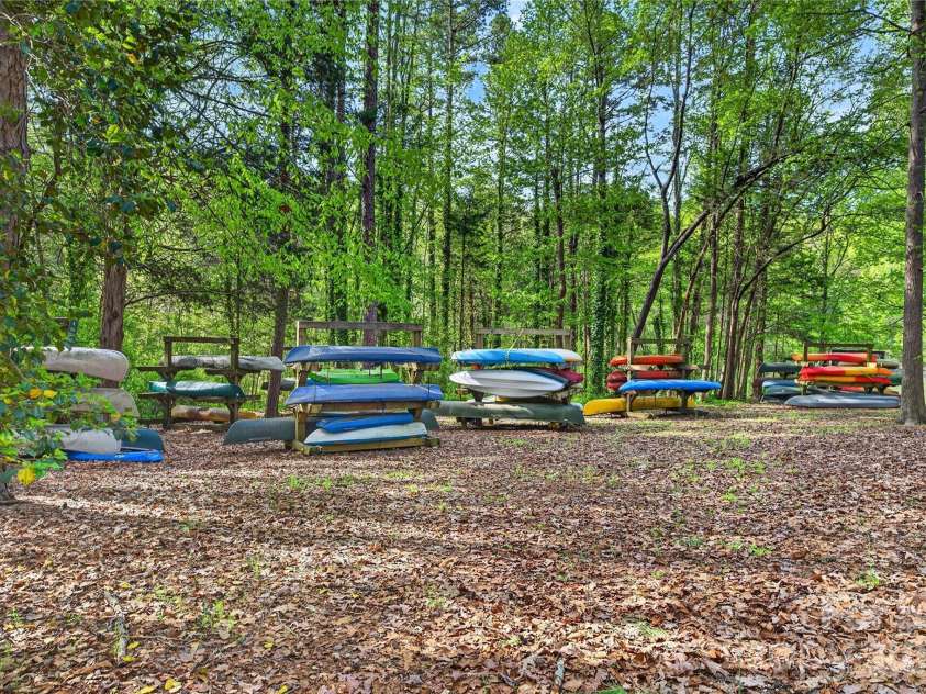 6405 Alba Rose Lane, Huntersville, NC 28078.  MLS# CAR4397325, YatesRealty ID 37262. Canoe/kayak storage racks