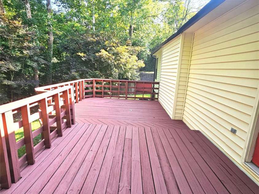 1926 Pinevalley Road, Rock Hill, SC 29732.  MLS# CAR4401771, YatesRealty ID 37296. Rear Back Deck