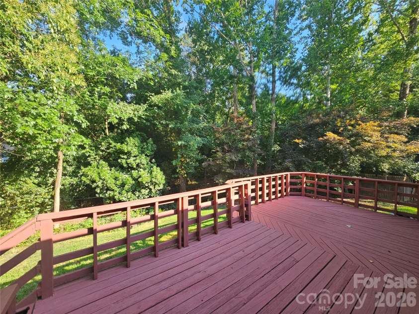 1926 Pinevalley Road, Rock Hill, SC 29732.  MLS# CAR4401771, YatesRealty ID 37296. Rear Back Deck