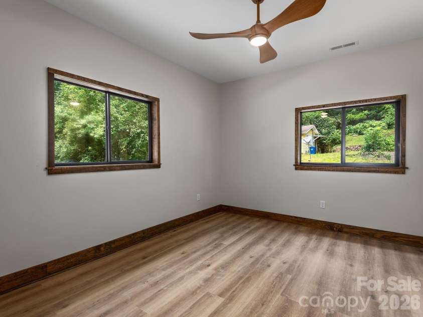 78 Travis Street, Clyde, NC 28721.  MLS# CAR4404246, YatesRealty ID 37300. Bedroom 2