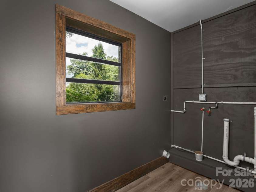 78 Travis Street, Clyde, NC 28721.  MLS# CAR4404246, YatesRealty ID 37300. Utility Room