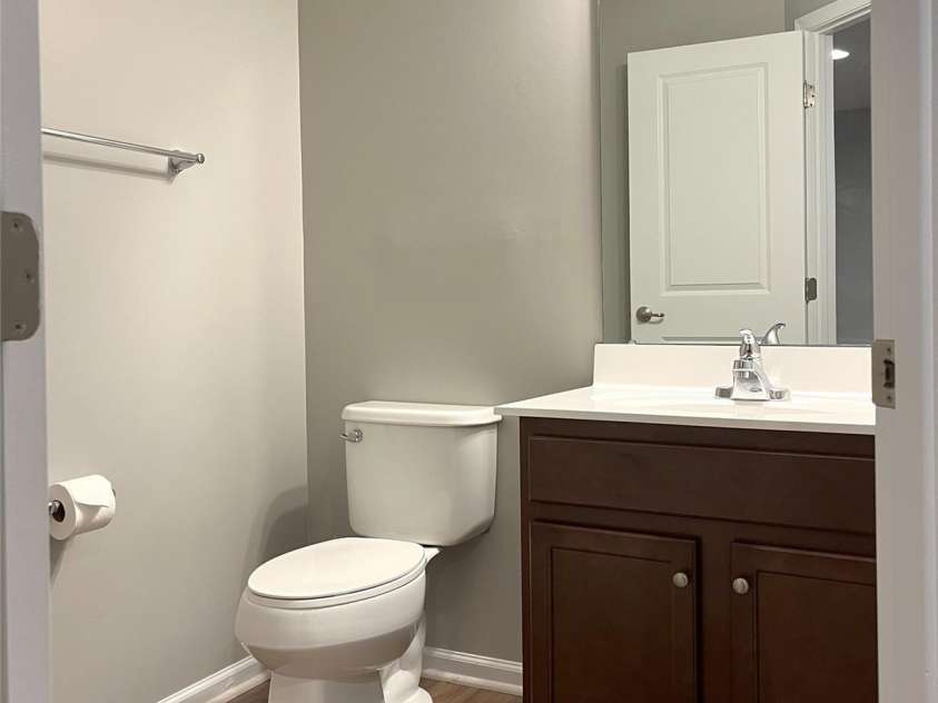 11724 Blessington Road, Huntersville, NC 28978.  MLS# CAR4220282, YatesRealty ID 3732. Lower Level Half Bath