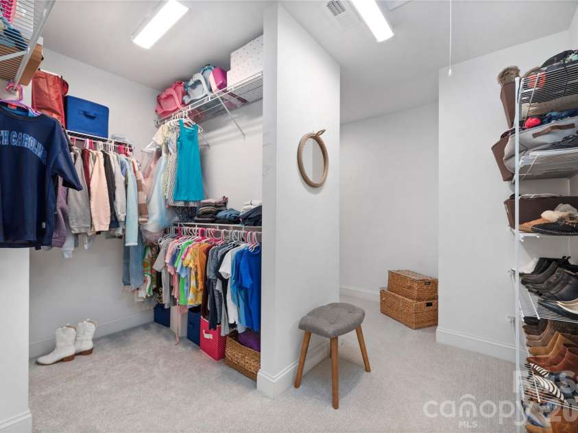 123 Country Lake Drive, Mooresville, NC 28115.  MLS# CAR4412244, YatesRealty ID 3732. Primary oversized walk-in closet.