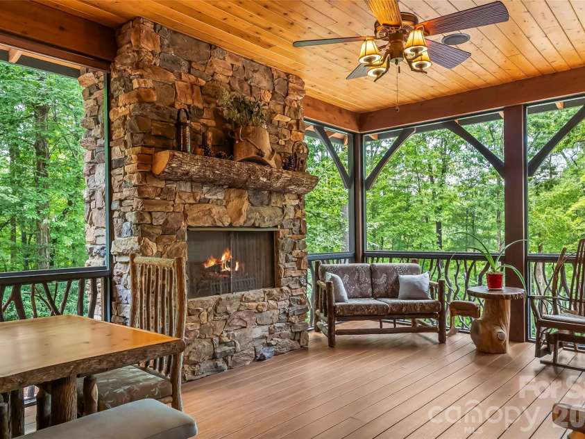 1814 Yellow Fork Trail, Nebo, NC 28761.  MLS# CAR4403220, YatesRealty ID 37334. 