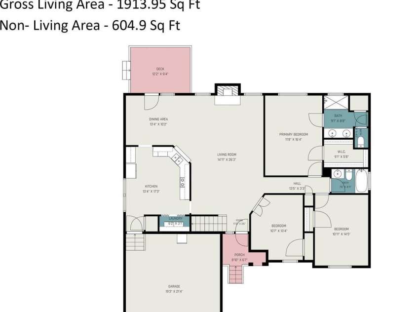 4017 Guilford Court, Concord, NC 28027.  MLS# CAR4400854, YatesRealty ID 37335. 