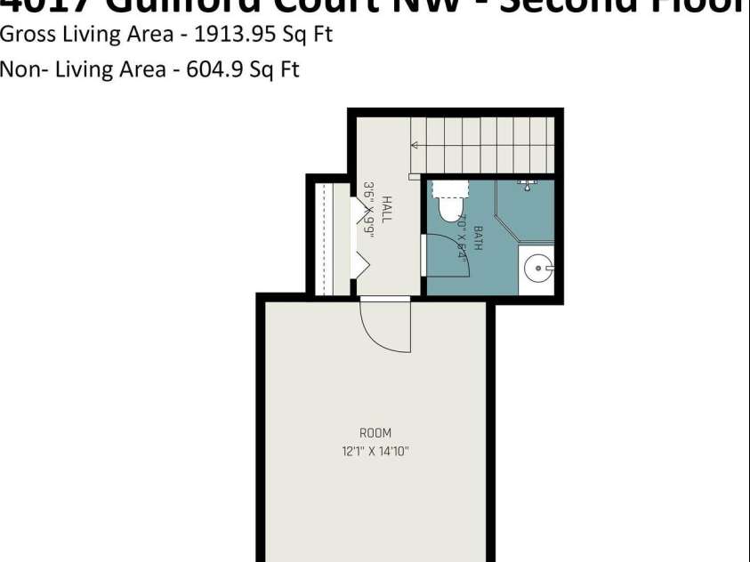 4017 Guilford Court, Concord, NC 28027.  MLS# CAR4400854, YatesRealty ID 37335. 