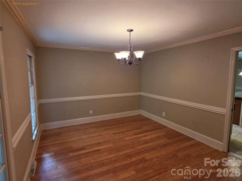 10416 Doylestown Road, Matthews, NC 28105.  MLS# CAR4402053, YatesRealty ID 37337. 
