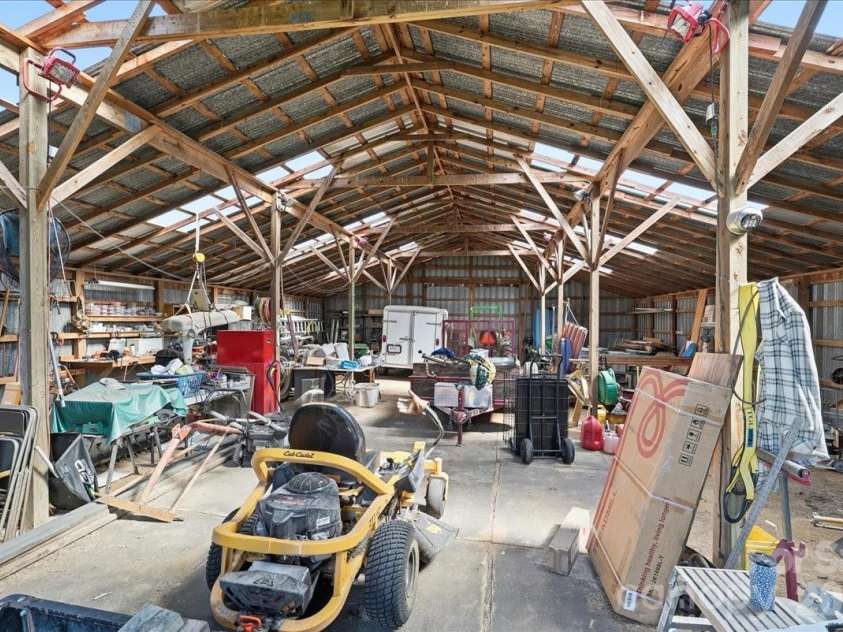 1506 Sandy Ridge Road, Monroe, NC 28112.  MLS# CAR4400348, YatesRealty ID 37346. Metal Pole Barn