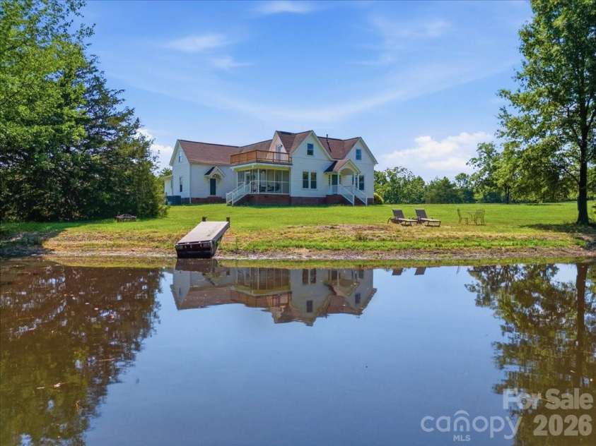 1506 Sandy Ridge Road, Monroe, NC 28112.  MLS# CAR4400348, YatesRealty ID 37346. Pond