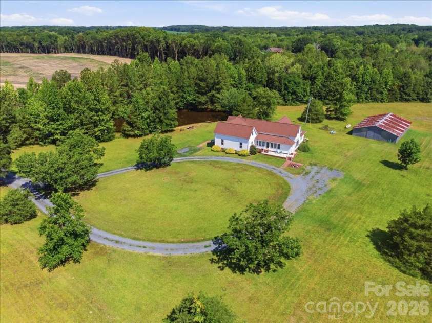 1506 Sandy Ridge Road, Monroe, NC 28112.  MLS# CAR4400348, YatesRealty ID 37346. Property - Aerial