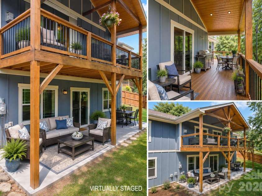 34 Aster Ridge Drive, Waynesville, NC 28786.  MLS# CAR4399718, YatesRealty ID 37351. Virtually staged daytime.