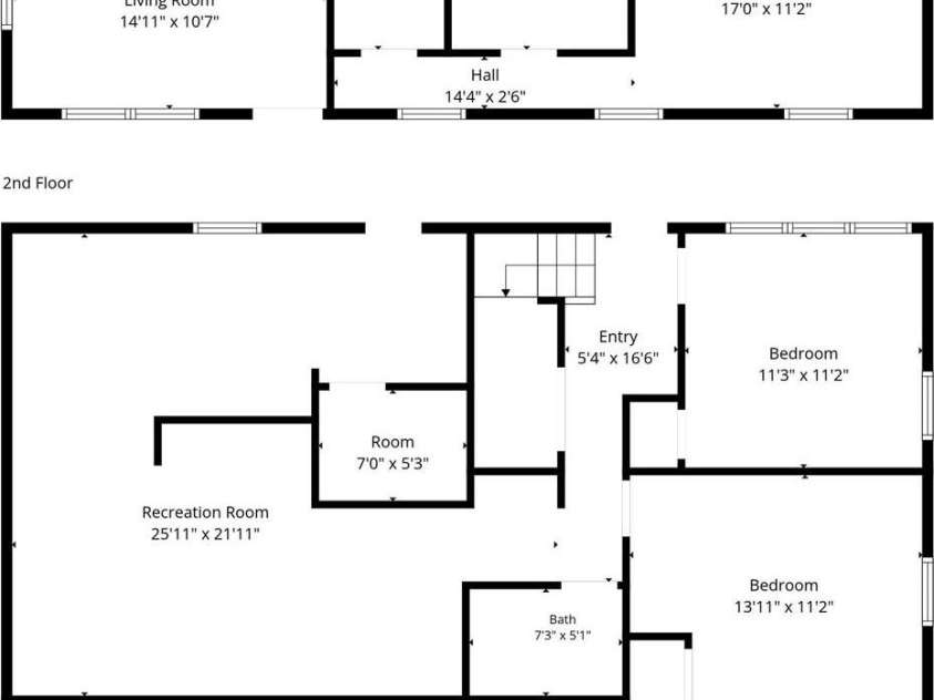 1047 White Plains Road, Charlotte, NC 28213.  MLS# CAR4392181, YatesRealty ID 37353. Floor Plan