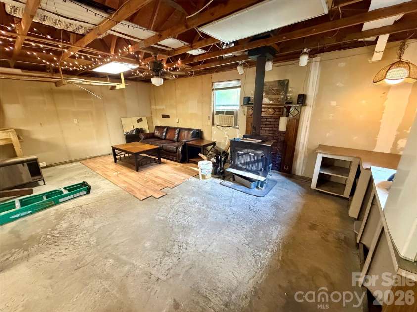 104 Hilltop Street, Stanfield, NC 28163.  MLS# CAR4402061, YatesRealty ID 37355. Inside Workshop