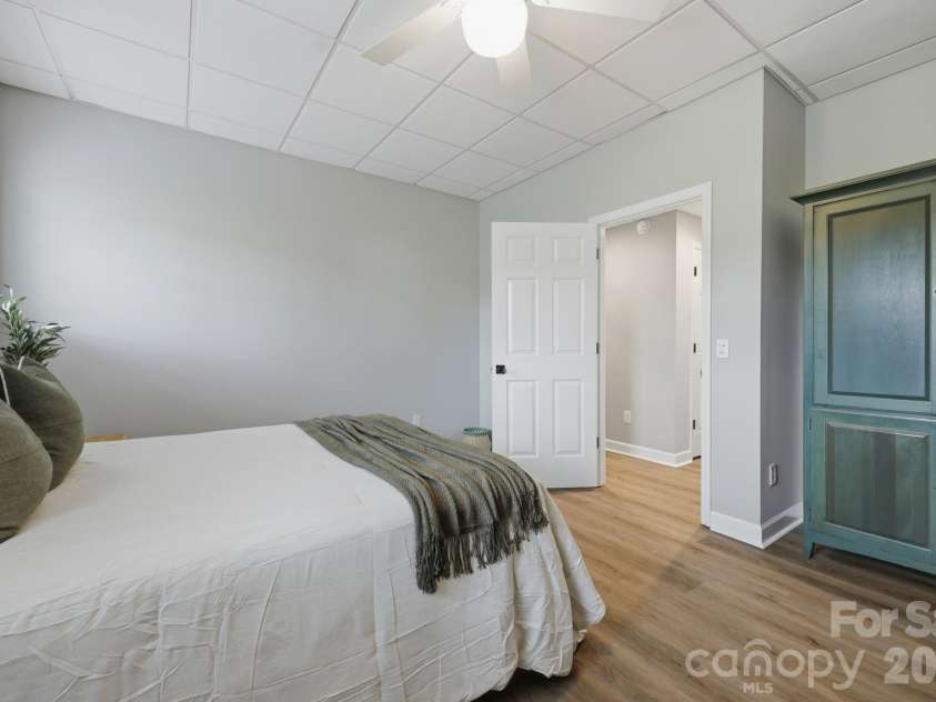 643 Landing Drive, Jefferson, NC 28640.  MLS# CAR4403187, YatesRealty ID 37369. Guest Bedroom #3 Basement