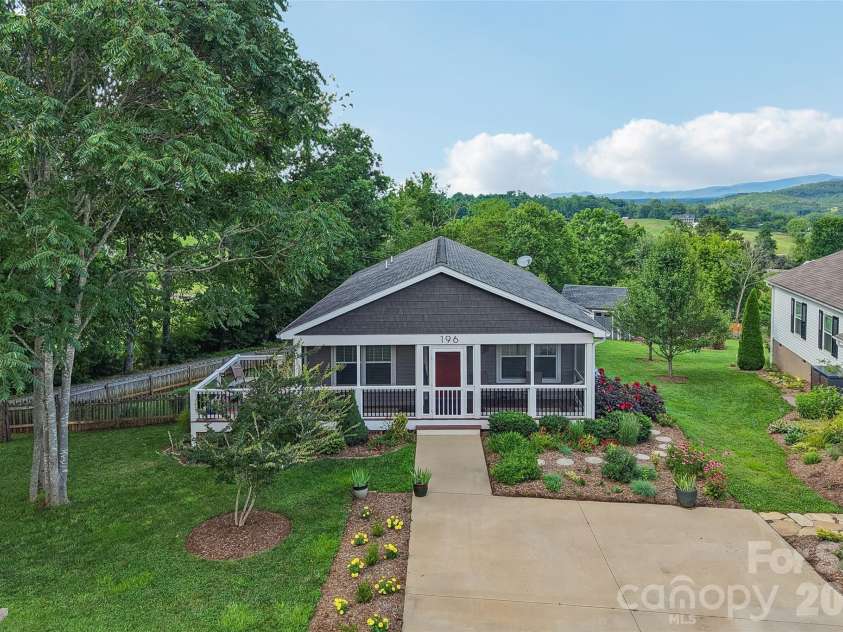196 Tipton Hill Road, Leicester, NC 28748.  MLS# CAR4402403, YatesRealty ID 37377. 