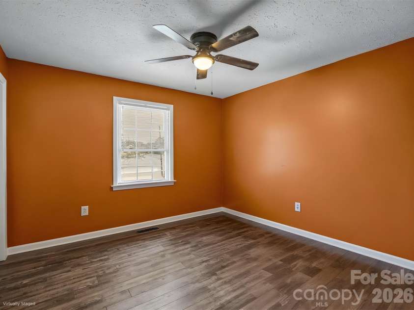 816 Rhodann Drive, Shelby, NC 28152.  MLS# CAR4387818, YatesRealty ID 37379. Bedroom decluttered
