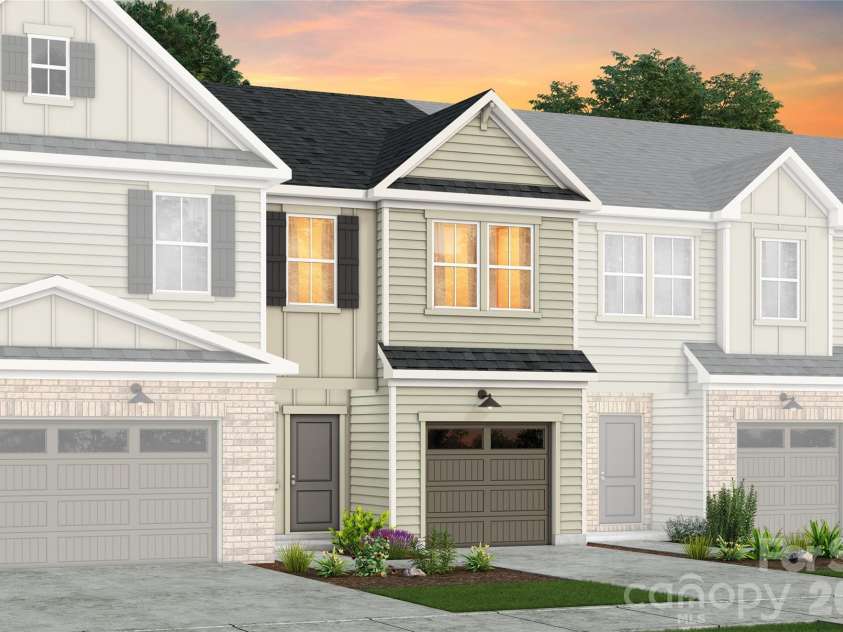 11916 Oak Street, Charlotte, NC 28269.  MLS# CAR4365313, YatesRealty ID 37384. Lot #22; Landis -Elevation #2 Rendering.