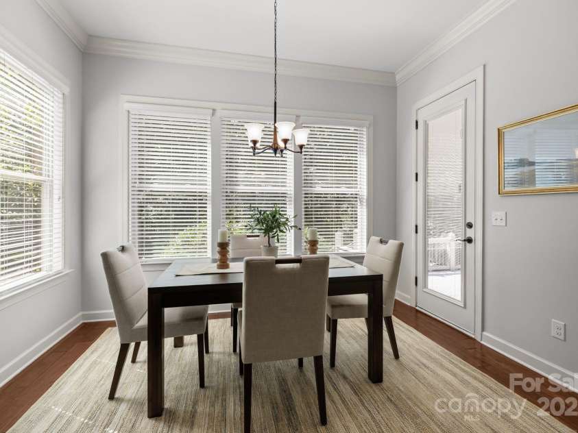 3009 Botetourt Court, Weddington, NC 28104.  MLS# CAR4263826, YatesRealty ID 37389. Dinette