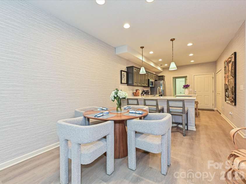 3520 Bank Court, Matthews, NC 28105.  MLS# CAR4403916, YatesRealty ID 37396. Dining Room