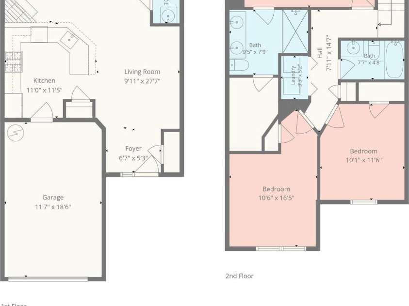 2459 Diplomat Lane, Charlotte, NC 28210.  MLS# CAR4398345, YatesRealty ID 37397. Measurements and floor plan layout.