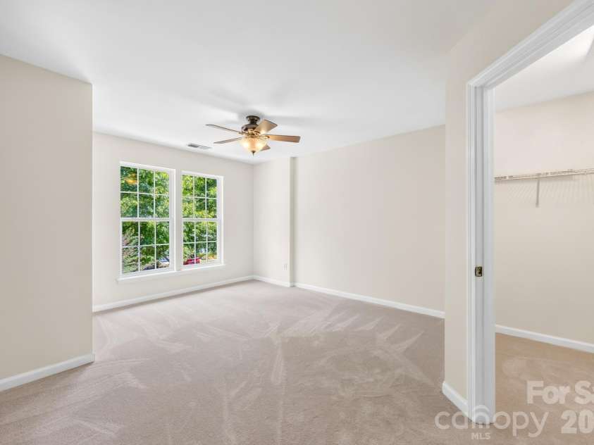 143 Arcadian Way, Mooresville, NC 28117.  MLS# CAR4384675, YatesRealty ID 37401. Bedroom #3 also includes a spacious walk-in closet.