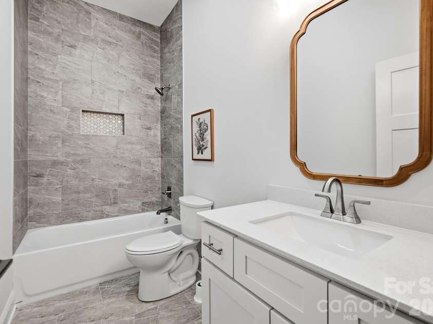 510 9th Street, Kannapolis, NC 28081.  MLS# CAR4401116, YatesRealty ID 37409. Downstairs Bathroom