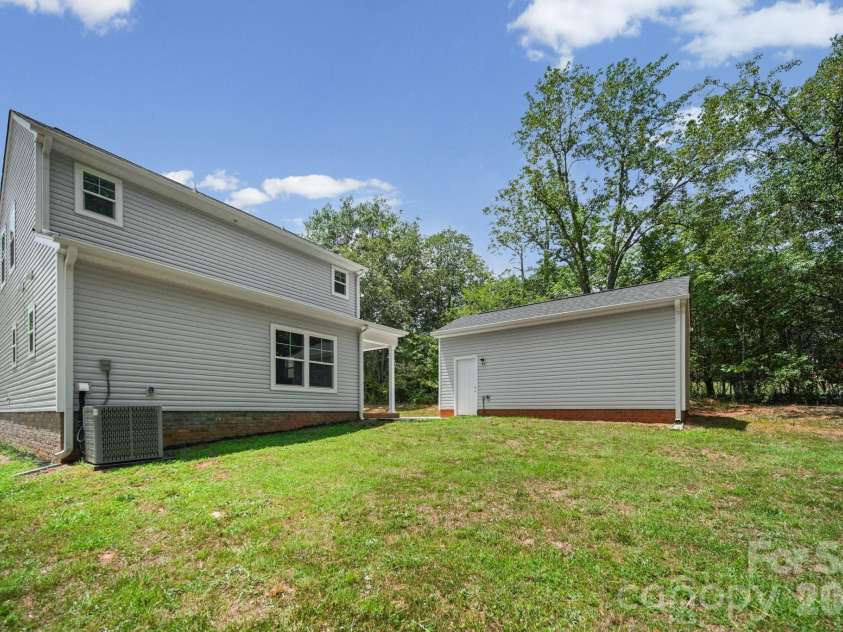 1410 Hubbard Terrace, Shelby, NC 28152.  MLS# CAR4395923, YatesRealty ID 37417. Backyard