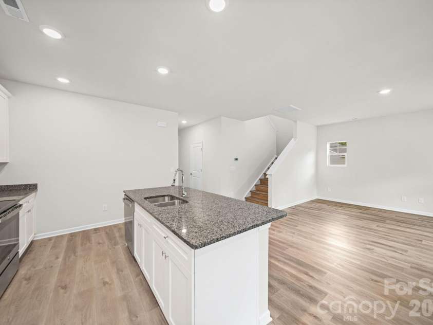 1410 Hubbard Terrace, Shelby, NC 28152.  MLS# CAR4395923, YatesRealty ID 37417. Kitchen and Great Room