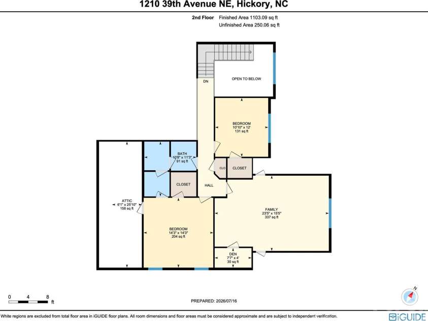 1210 39th Avenue, Hickory, NC 28601.  MLS# CAR4395071, YatesRealty ID 37420. 