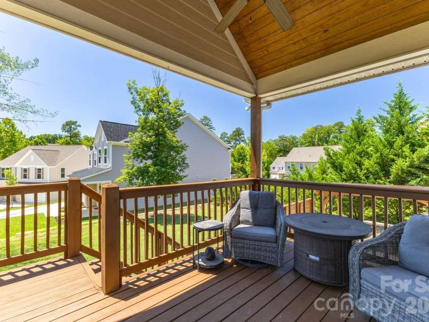 1210 39th Avenue, Hickory, NC 28601.  MLS# CAR4395071, YatesRealty ID 37420. Covered Deck off of eat in Kitchen