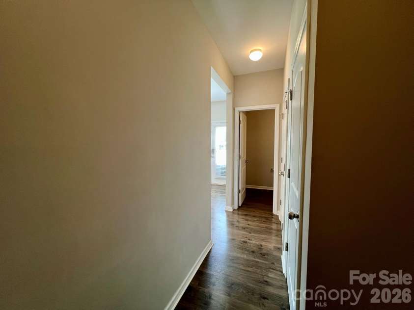 2007 Creeks Landing Drive, Monroe, NC 28110.  MLS# CAR4395896, YatesRealty ID 37424. Hallway