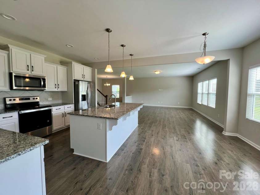 2007 Creeks Landing Drive, Monroe, NC 28110.  MLS# CAR4395896, YatesRealty ID 37424. Open Floorplan