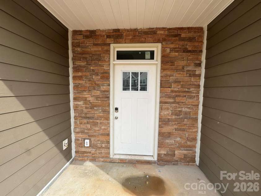 4370 Black Court, Harrisburg, NC 28075.  MLS# CAR4409517, YatesRealty ID 37434. Front porch