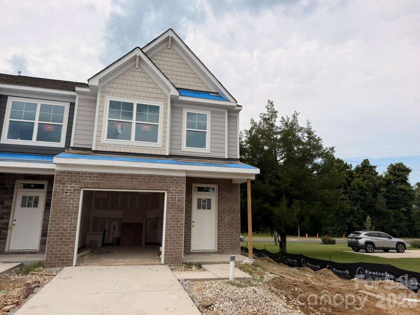 4364 Black Court, Harrisburg, NC 28075.  MLS# CAR4373034, YatesRealty ID 37435. Construction progress of homesite 220 featuring a Bristol K floorplan