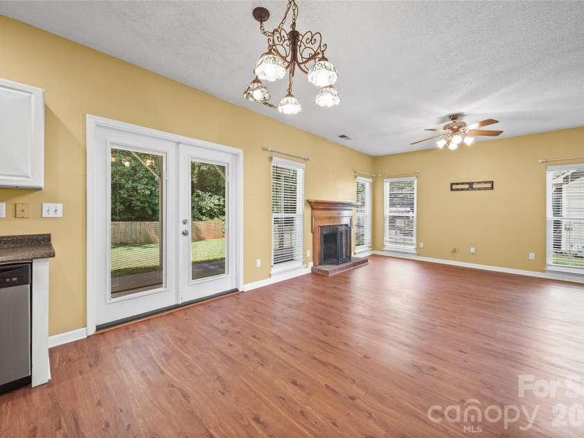 8615 Harmony Bridge Place, Charlotte, NC 28216.  MLS# CAR4381839, YatesRealty ID 37437. Entry to Back Porch