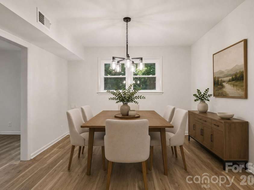 323 Whispering Pines Drive, Charlotte, NC 28217.  MLS# CAR4404610, YatesRealty ID 37453. Virtually staged
