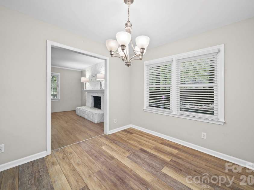 619 Cedarwood Drive, Monroe, NC 28112.  MLS# CAR4404997, YatesRealty ID 37455. Dining Area
