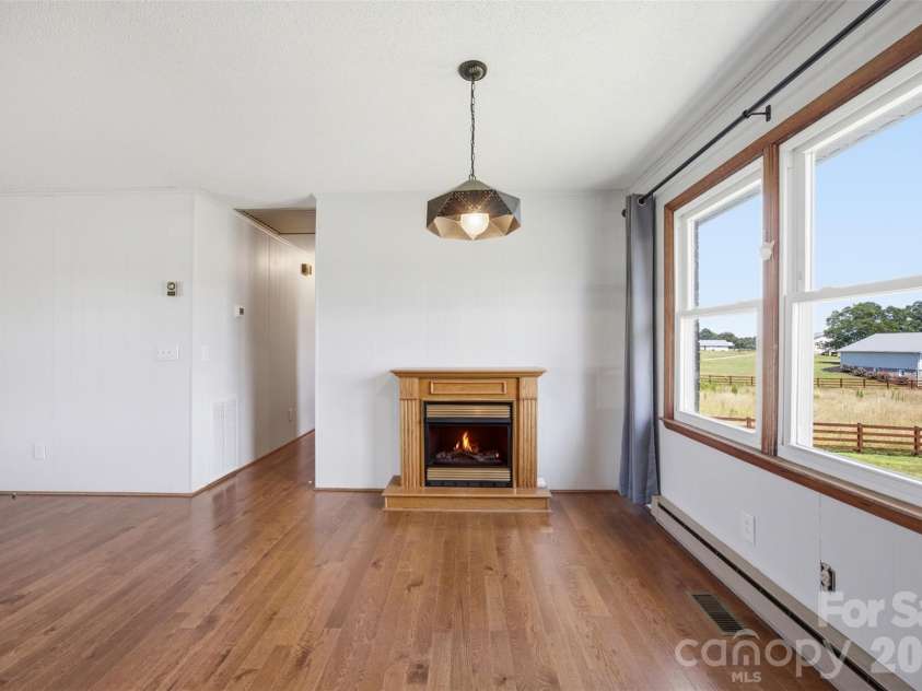 128 Old Hollis Road, Ellenboro, NC 28040.  MLS# CAR4404976, YatesRealty ID 37456. Dinning Room