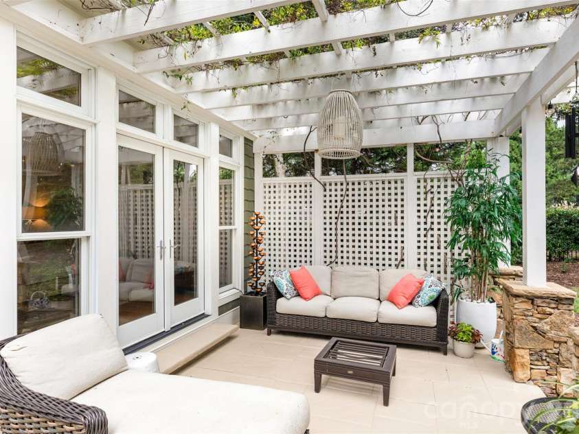 133 Brick Kiln Way, Mooresville, NC 28117.  MLS# CAR4297139, YatesRealty ID 3749. Beautiful Lanai and private patio off the Master Suite.  Perfect for enjoying your morning coffee