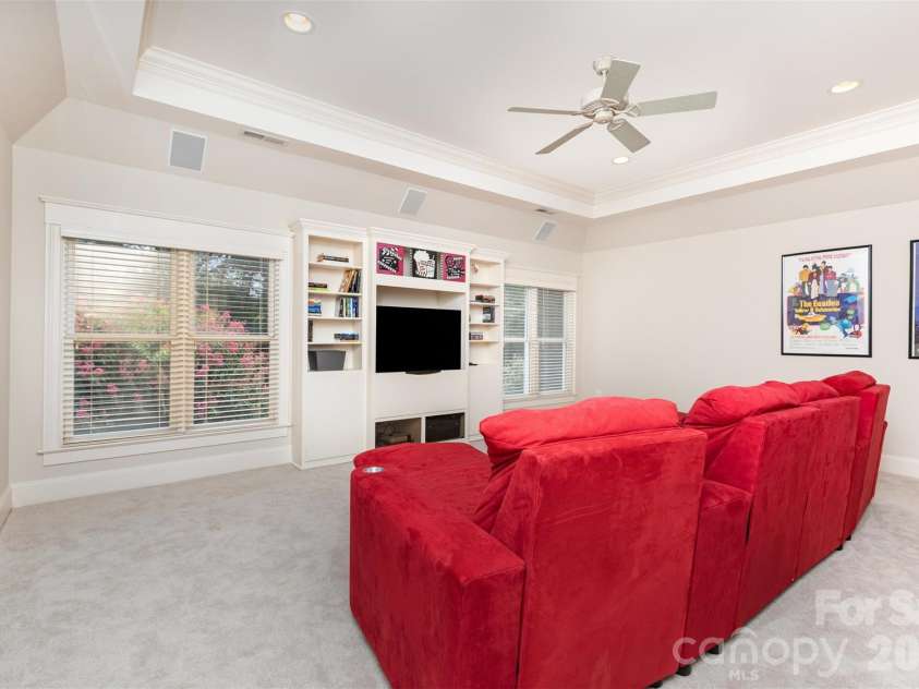 133 Brick Kiln Way, Mooresville, NC 28117.  MLS# CAR4297139, YatesRealty ID 3749. Large Bonus Room with Surround Sound