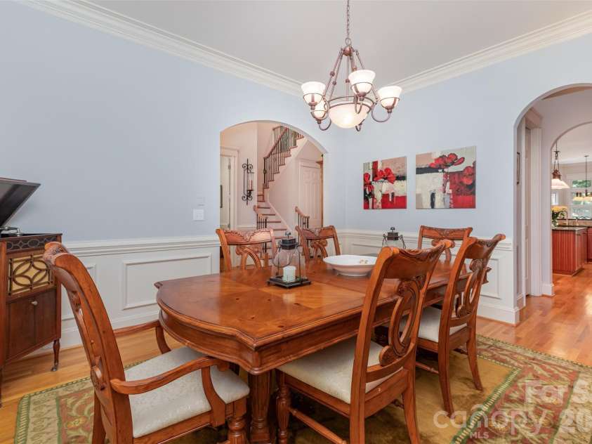 133 Brick Kiln Way, Mooresville, NC 28117.  MLS# CAR4297139, YatesRealty ID 3749. Spacious Dining Room perfect for Holiday Gatherings