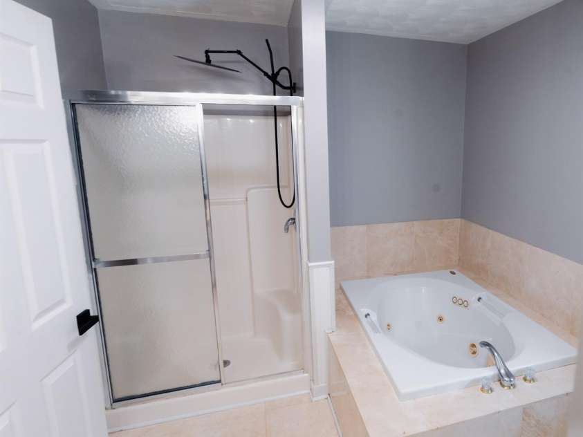 6567 Keeneland Trail, Vale, NC 28168.  MLS# CAR4404550, YatesRealty ID 37501. Primary bathroom