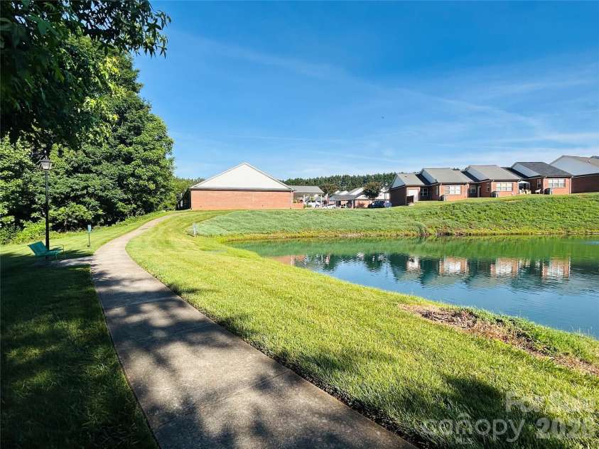 6277 Iris Court, Denver, NC 28037.  MLS# CAR4402049, YatesRealty ID 37510. Walking Trail around the pond