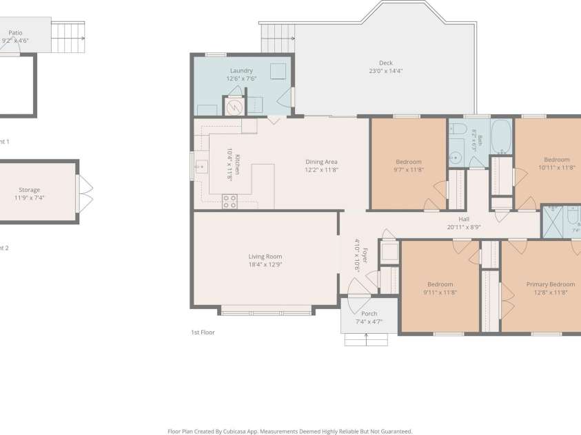 7107 Sherbourne Drive, Charlotte, NC 28210.  MLS# CAR4403064, YatesRealty ID 37511. Floor Plan