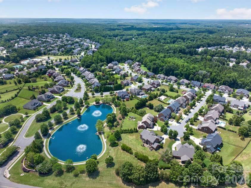 2109 Goddard Way, Waxhaw, NC 28173.  MLS# CAR4401549, YatesRealty ID 37513. Aerial view