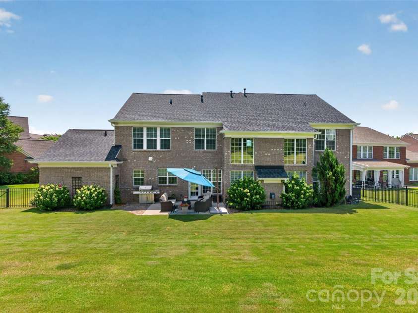 2109 Goddard Way, Waxhaw, NC 28173.  MLS# CAR4401549, YatesRealty ID 37513. Rear view